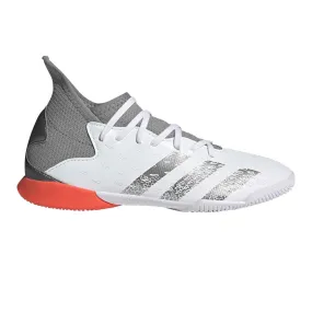 Adidas Predator Freak .3 IN Jnr Football Boots (White/Iron/Red)