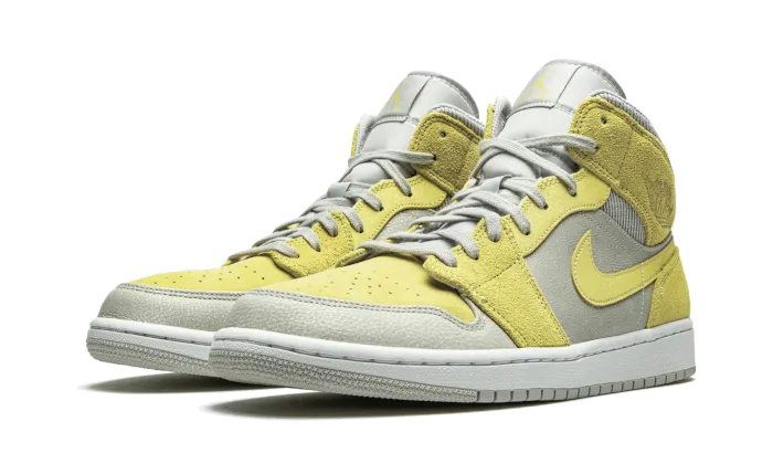 Air Jordan 1 Mid Mixed Textures Yellow