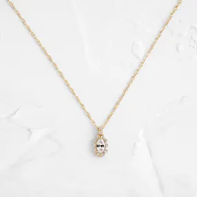 Atoll Necklace, White Sapphire - OOS