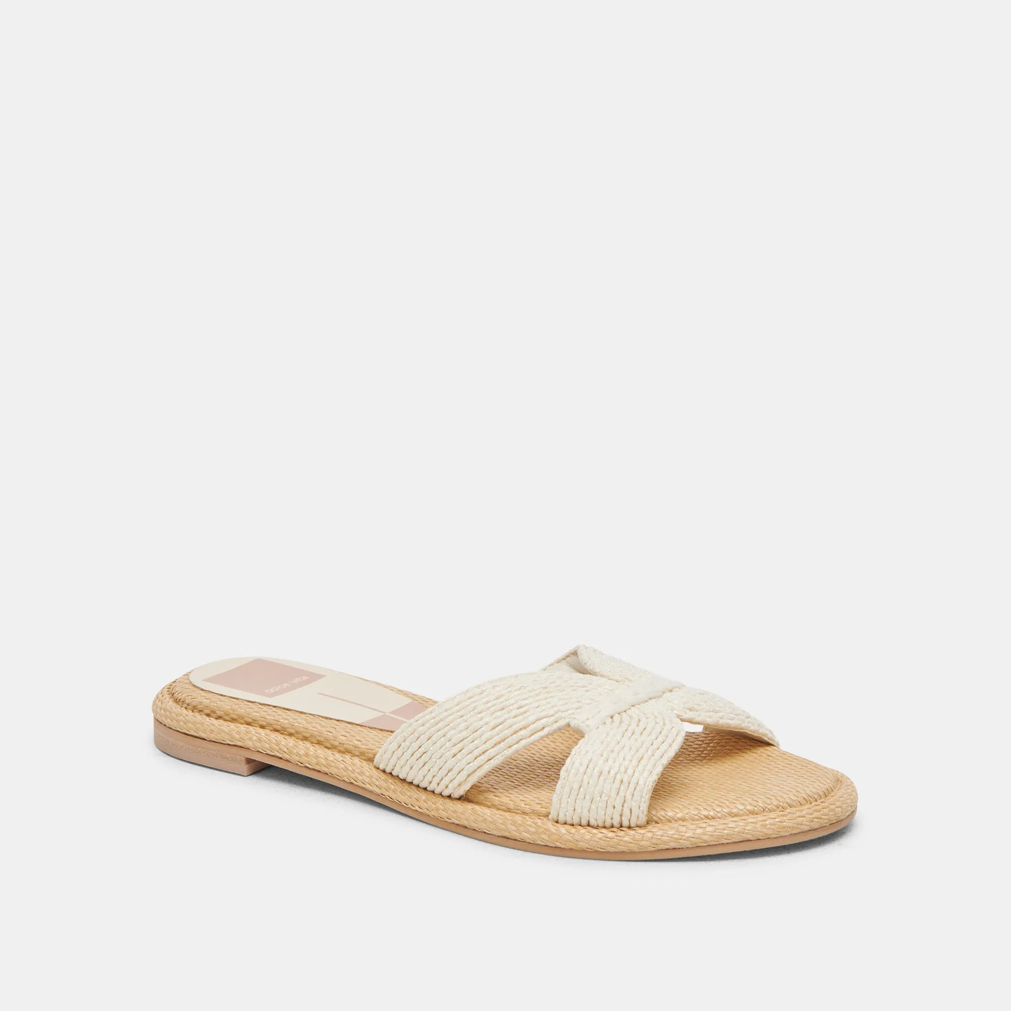 ATOMIC SANDALS WHITE RAFFIA