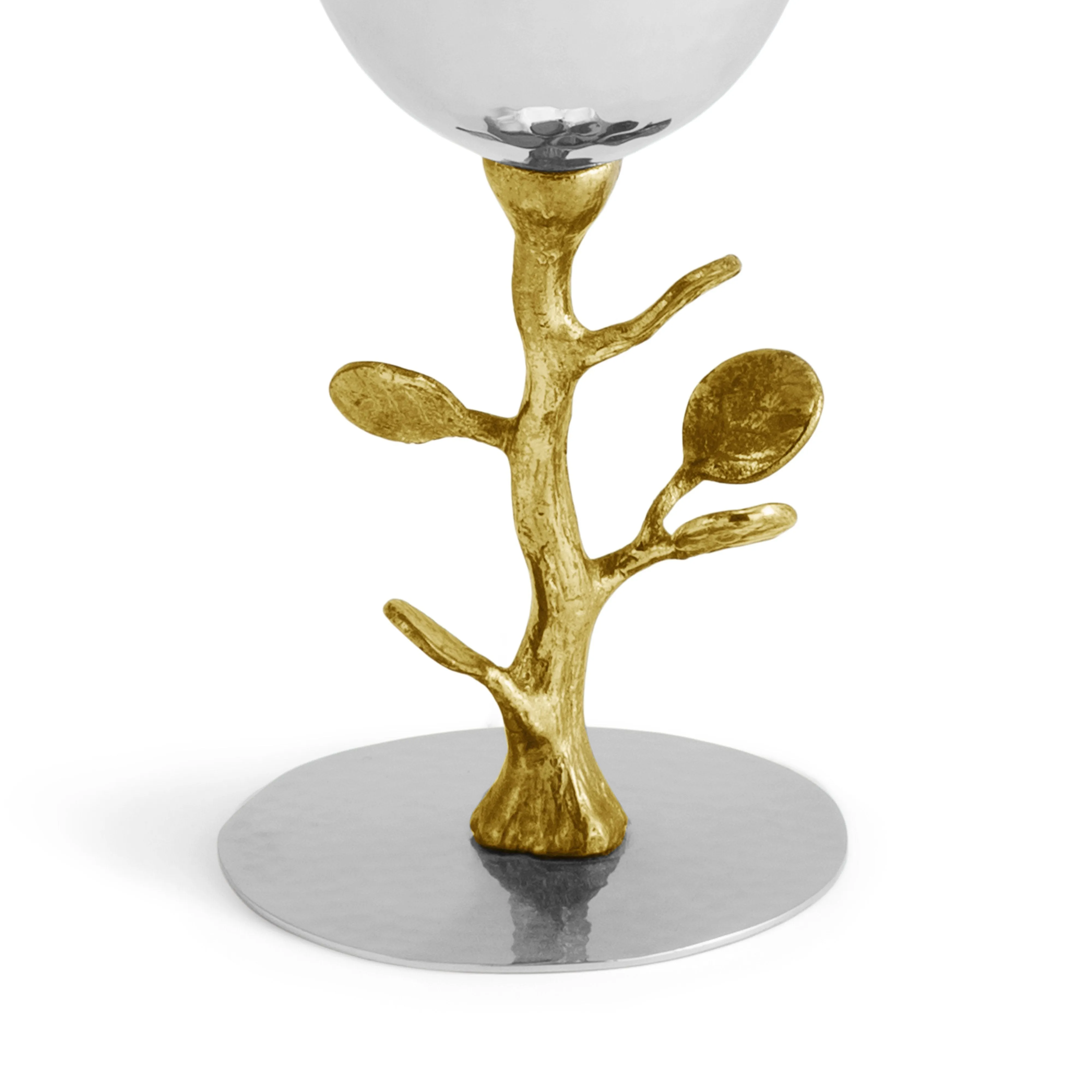 Botanical Leaf Gold Kiddush Cup