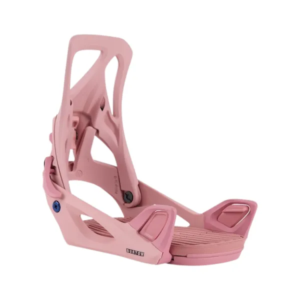 Burton 2024 Women's Step On Re:Flex Snowboard Bindings - Powder Blush