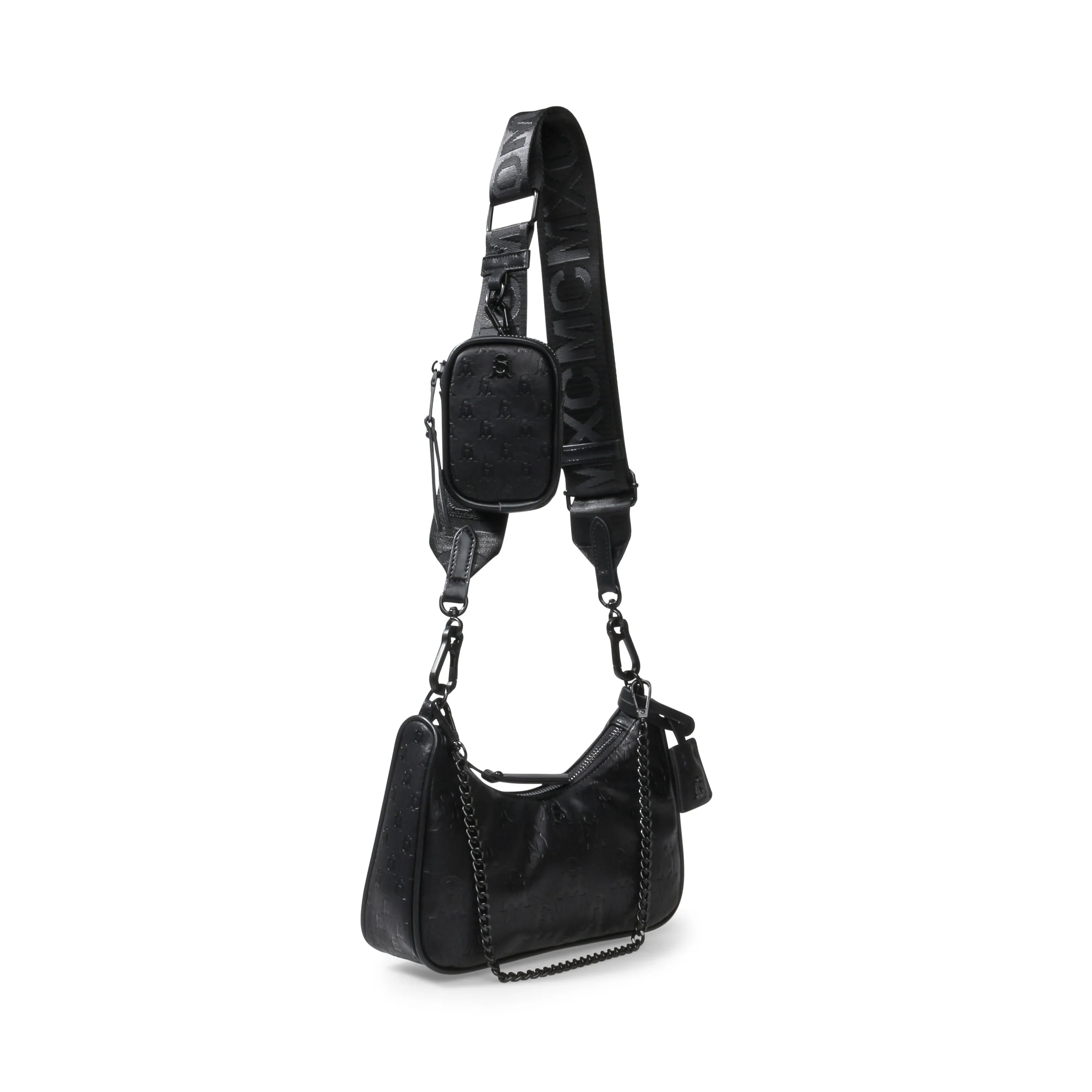 Bvital-X Crossbody bag BLACK/BLACK