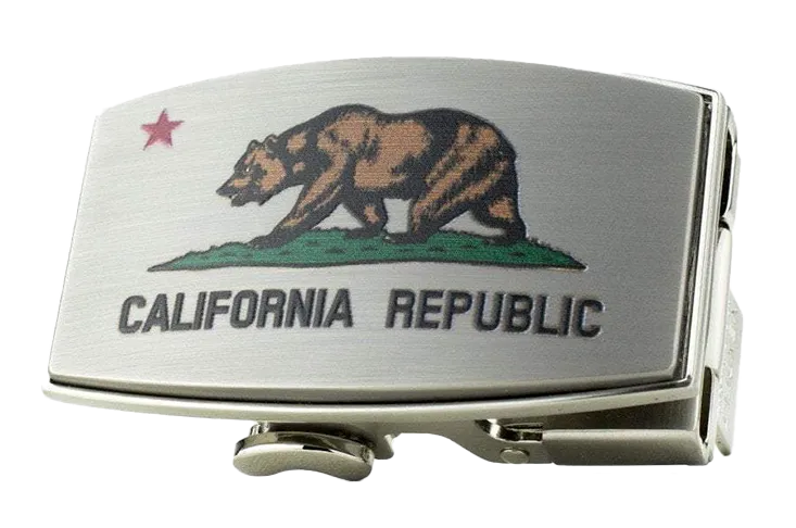 California Dreamin' Bear Dress Buckle, Fits 1 3/8 Straps