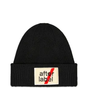 Cappello Beanie After Label Nero