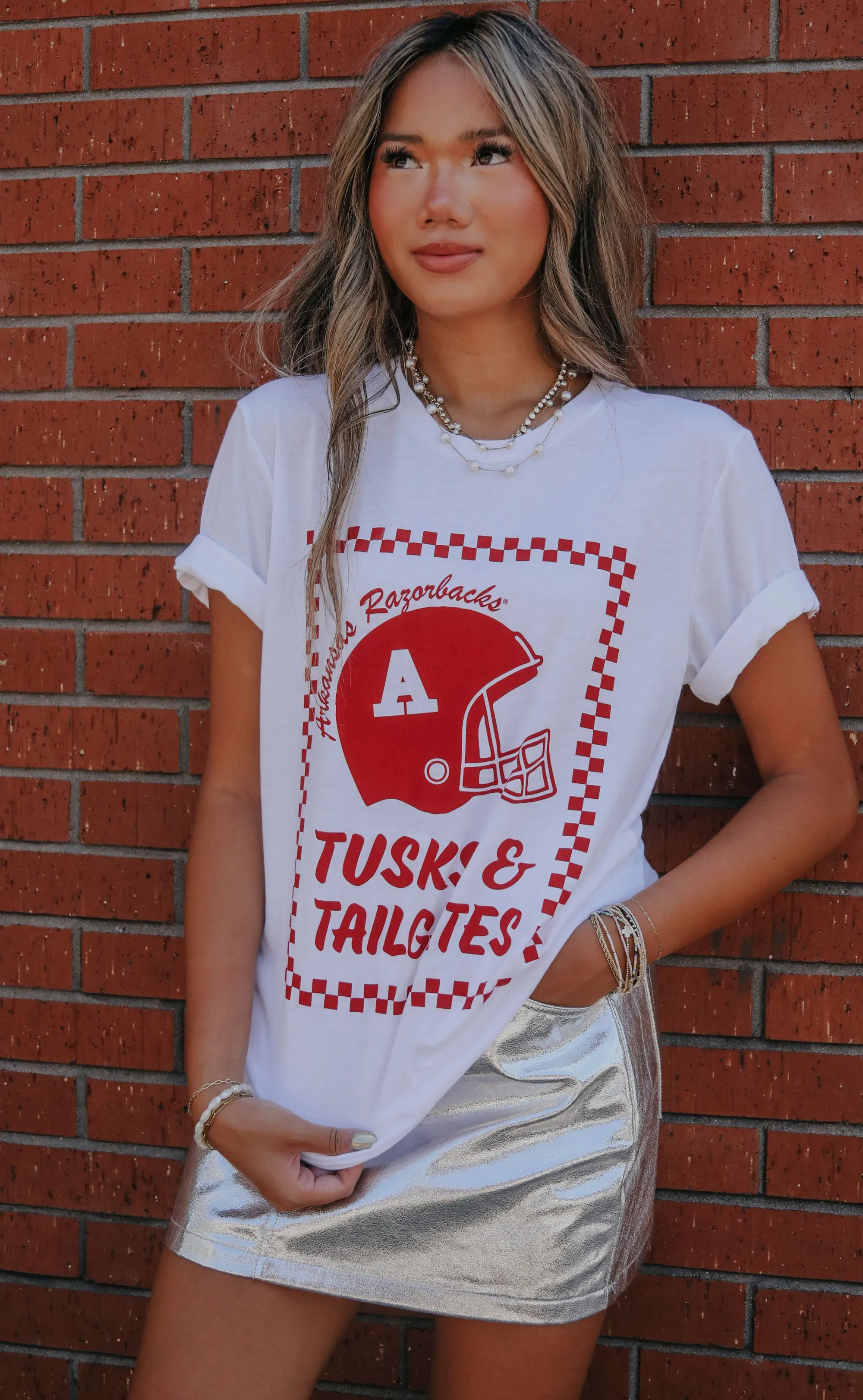 charlie southern: tusks and tailgates t shirt - 2023