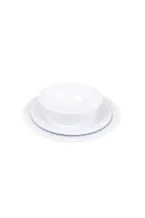 Chateau White Melamine Dishes