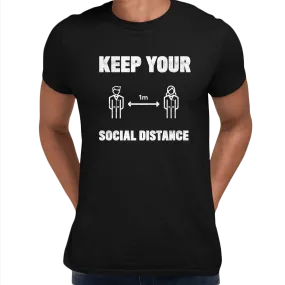 Corona 19 Keep Your 1m Social Distance Stay Home T-Shirt