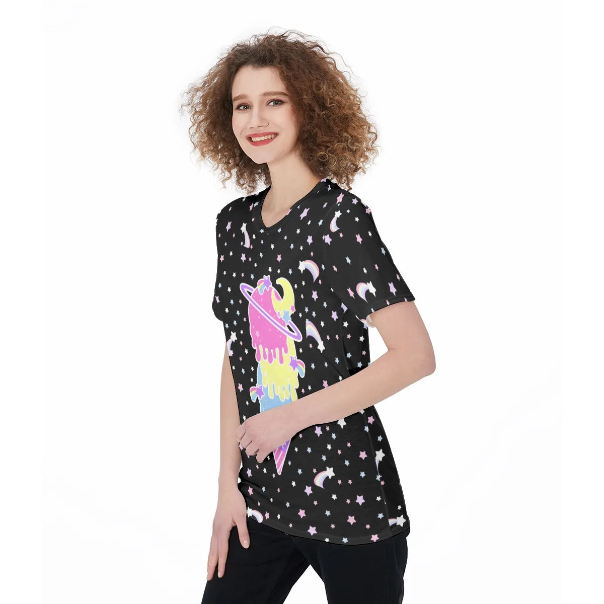 Cosmic Ice Cream Black Tee