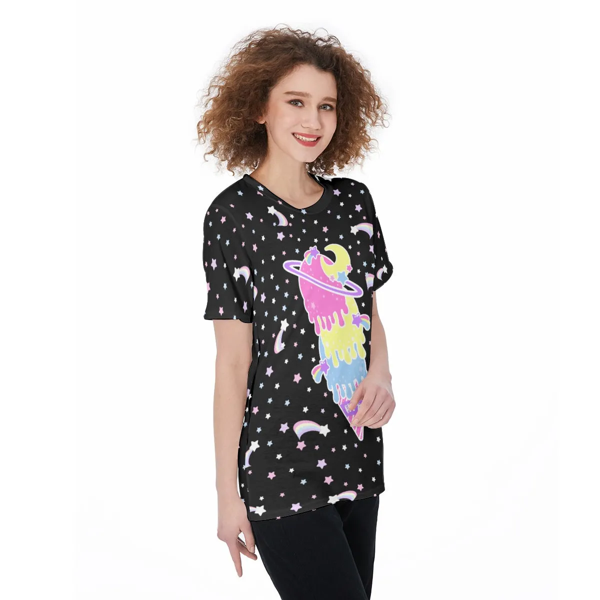 Cosmic Ice Cream Black Tee