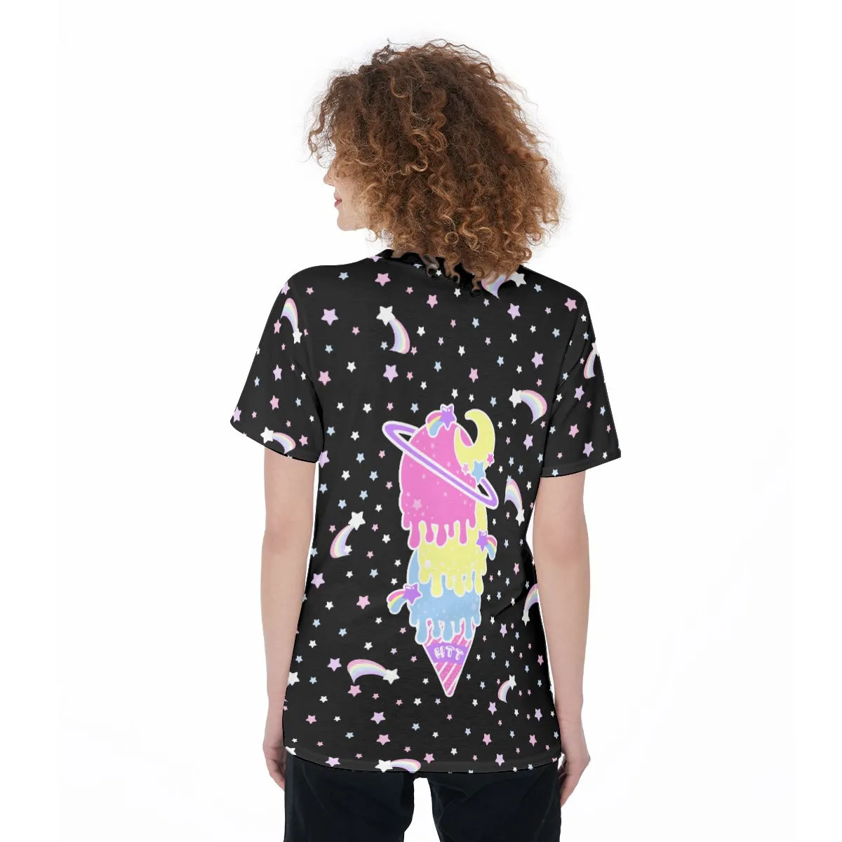 Cosmic Ice Cream Black Tee