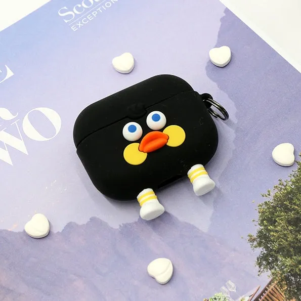 Cute Toast Duck Characters Airpods Pro Cases Accessory Silicone Protect Apple Gadget Accessories