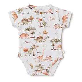 Dino | Organic Short Sleeve Bodysuit