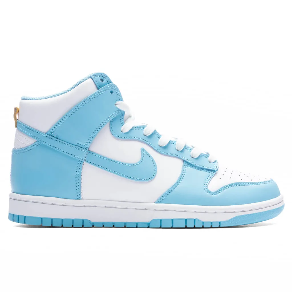 Dunk High Retro ‘Blue Chill’ - Blue Chill/White/Amarillo