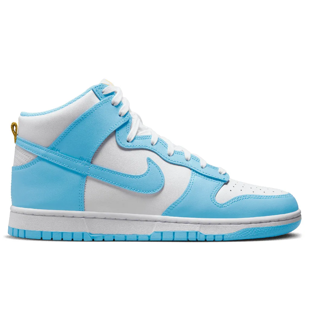 Dunk High Retro ‘Blue Chill’ - Blue Chill/White/Amarillo