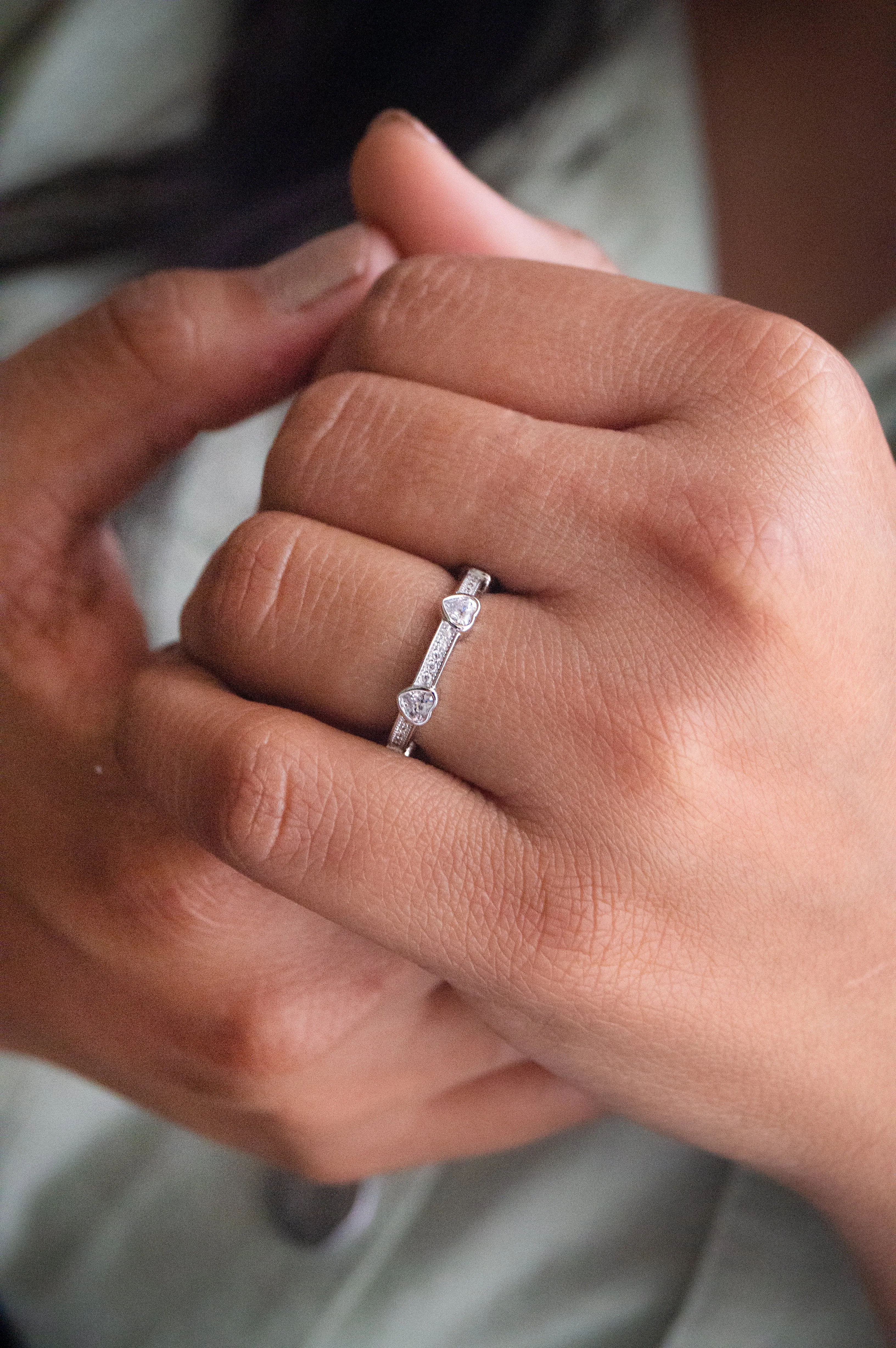 Forever Heart Sterling Silver Ring