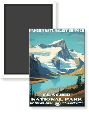 Glacier National Park WPA Magnet