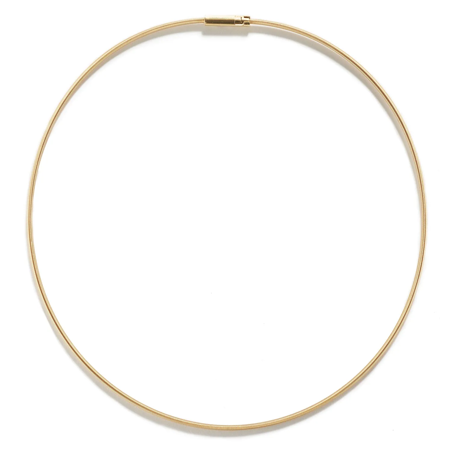 Gold Coil Necklace