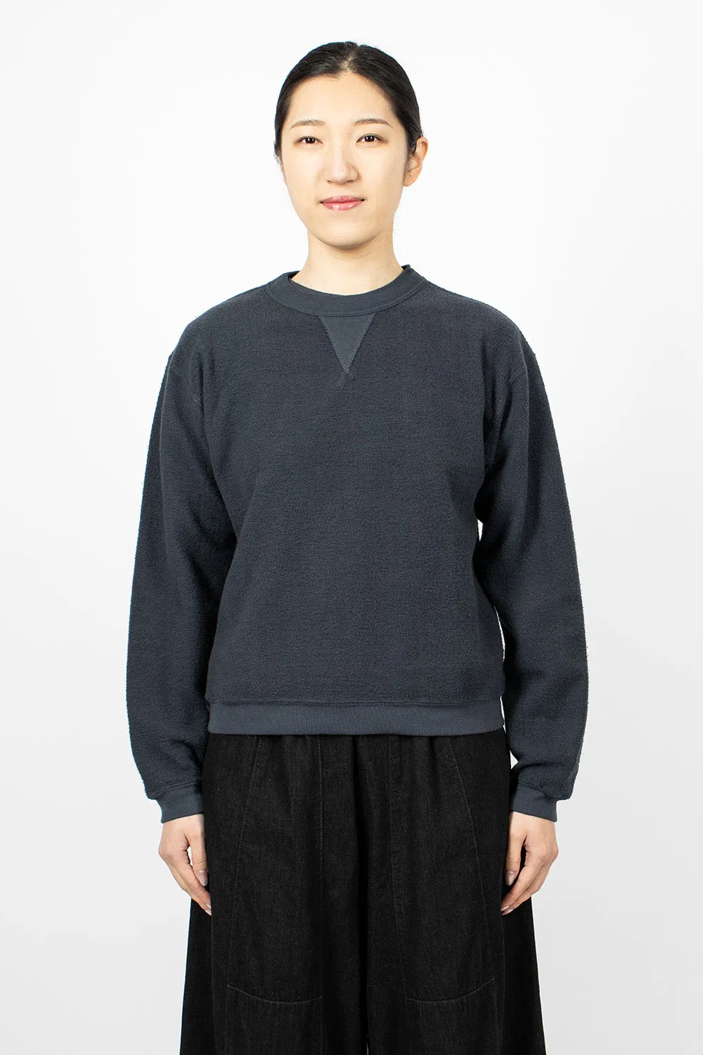 Hina Crew Neck Sweatshirt Sea Storm