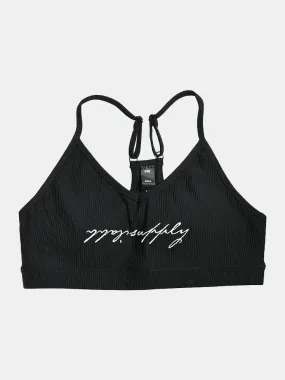 ilabb Supply Rib Bra - Black