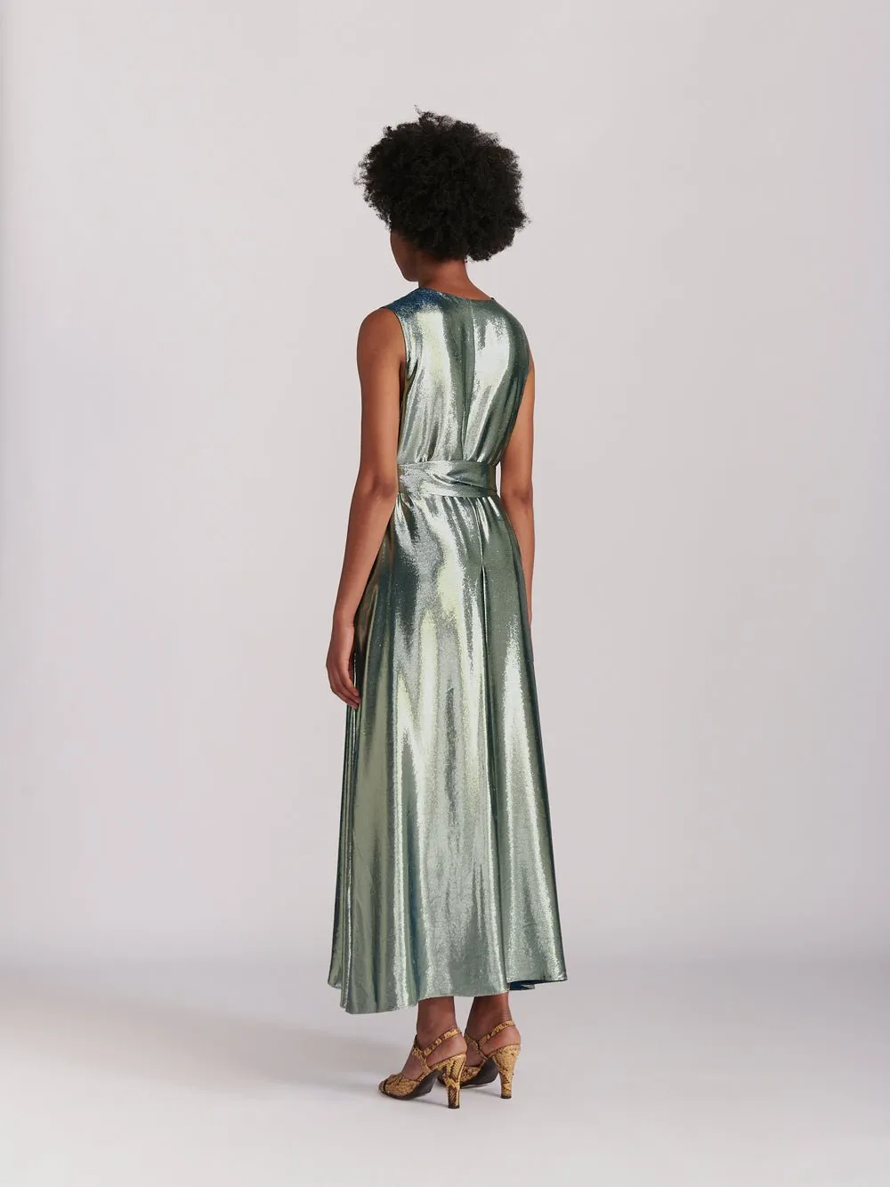 INDRESS - Mango Dress in White Gold