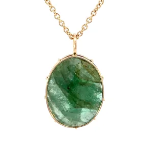 Large Emerald Harriet Stone