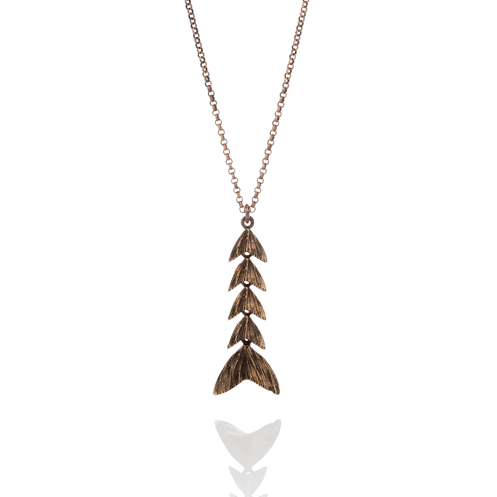 LAX NECKLACE oxidized silver