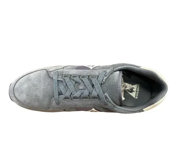 Le Coq Sportif men's sneakers shoe in Eclat Suede 1320977 gray