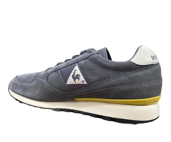 Le Coq Sportif men's sneakers shoe in Eclat Suede 1320977 gray