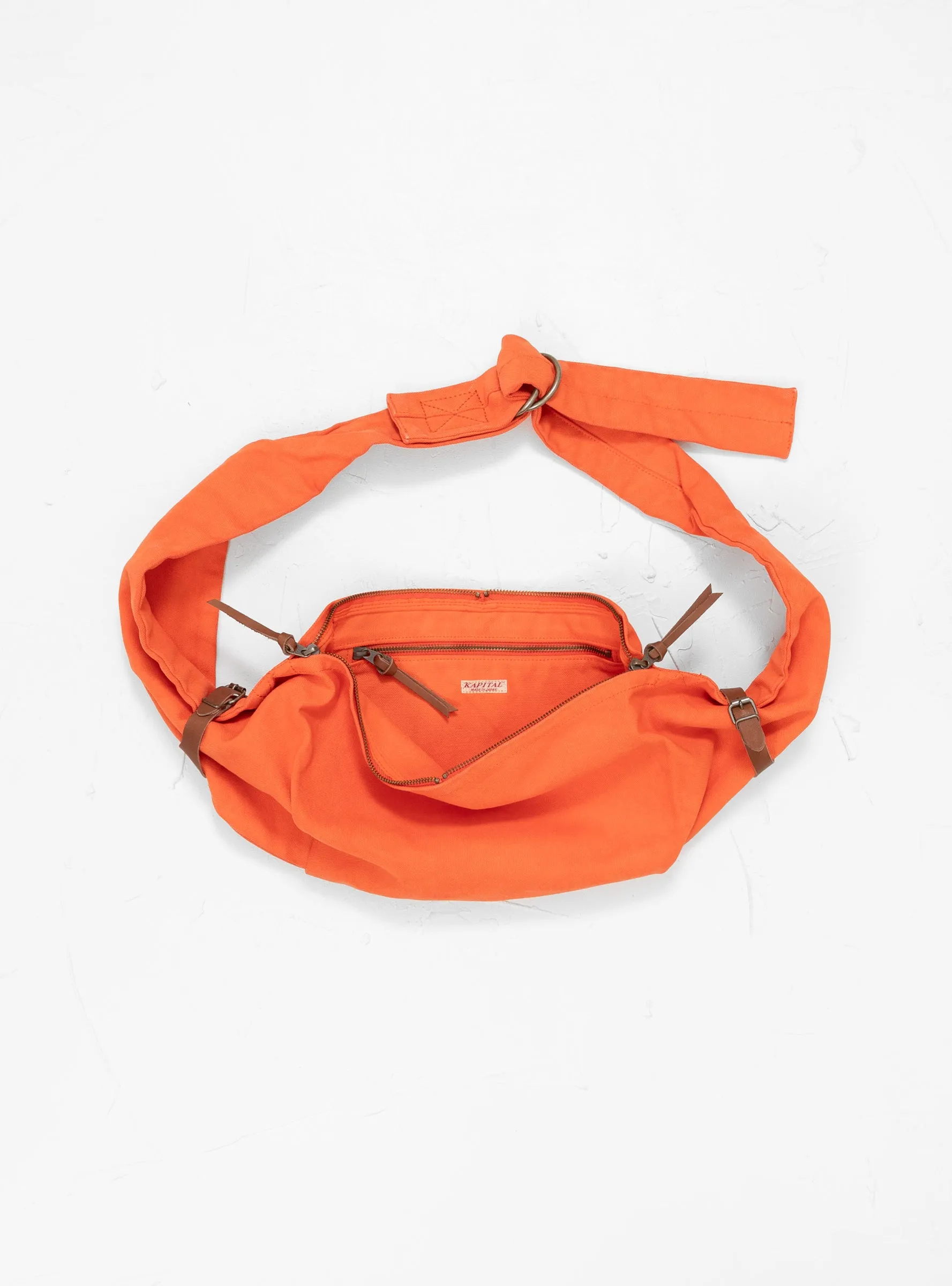 Little Snufkin Canvas Bag Orange