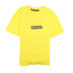 Men's Box Logo T-Shirt Yellow Size S