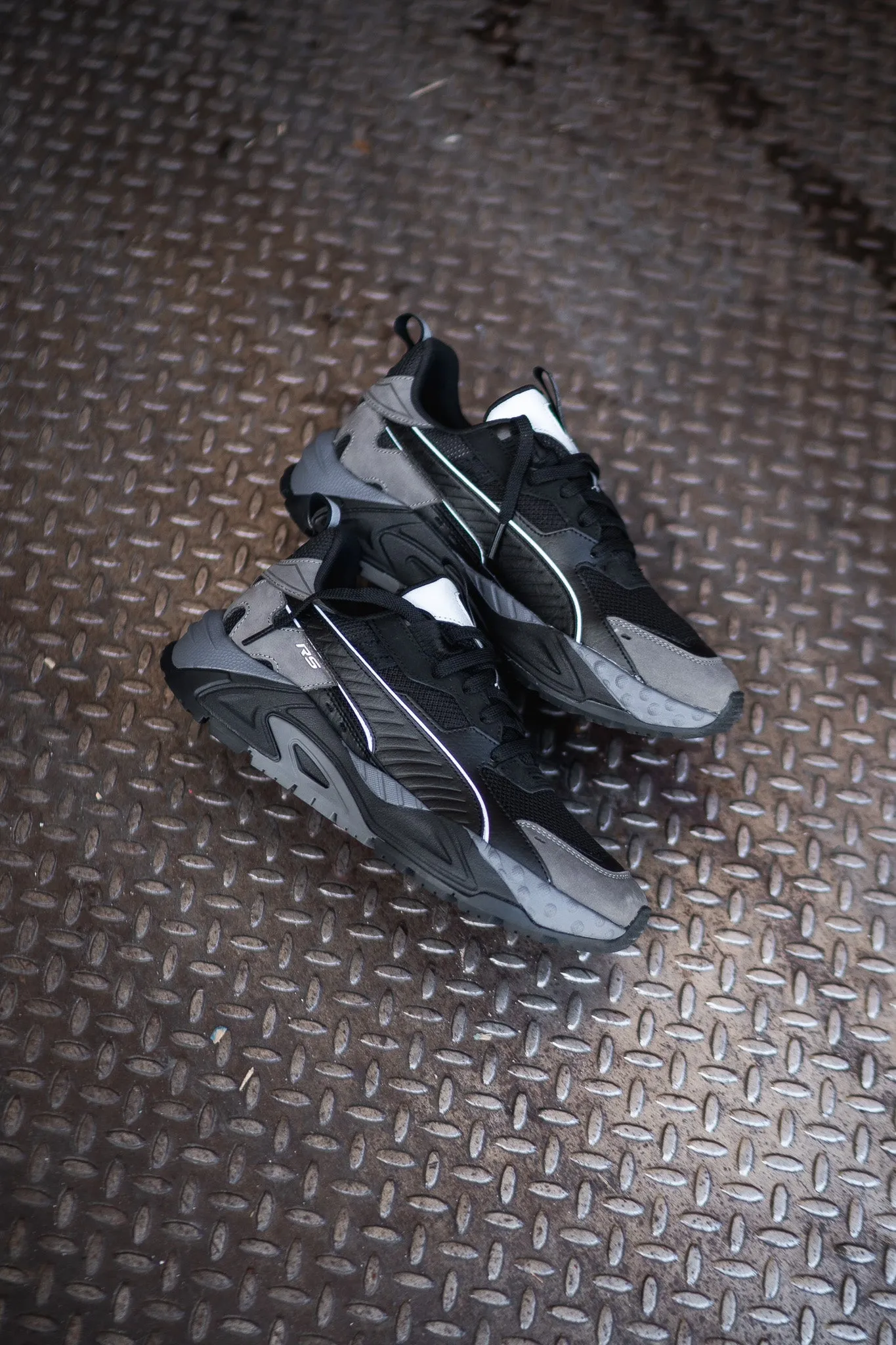 Mens Puma RS-Trck Slate (Black)