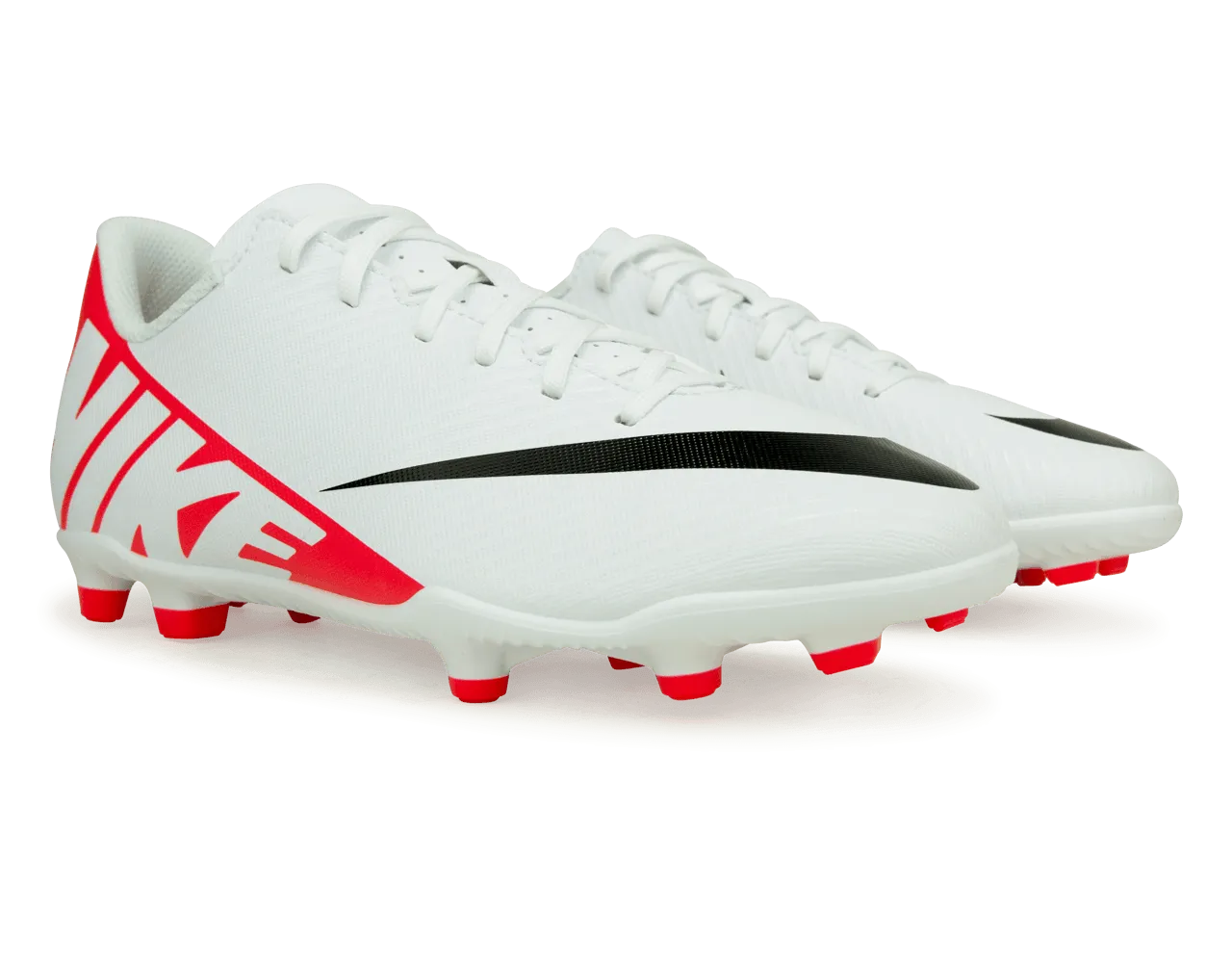 Nike Kids Zoom Mercurial Vapor 15 Club FG/MG White/Red