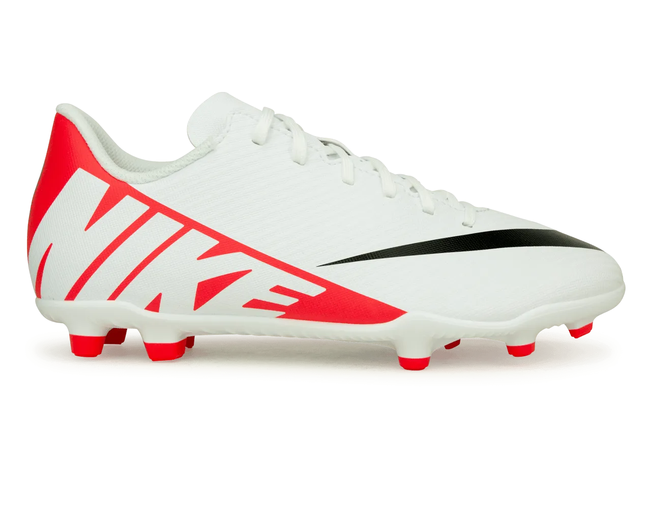 Nike Kids Zoom Mercurial Vapor 15 Club FG/MG White/Red