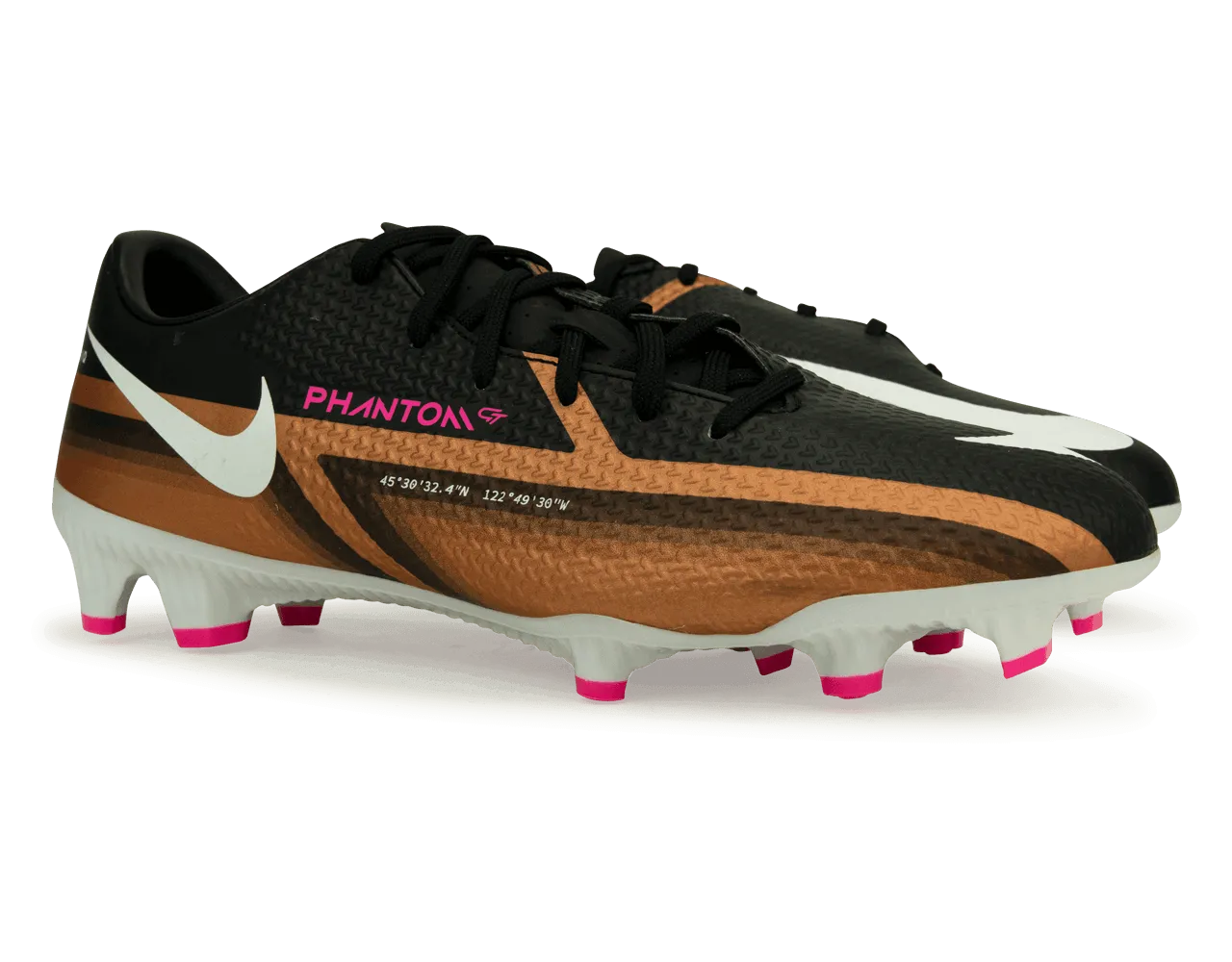 Nike Men's Phantom GT2 Academy FG/MG Metallic Copper