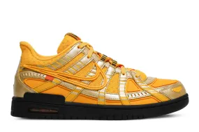 Off-White x Air Rubber Dunk 'University Gold'