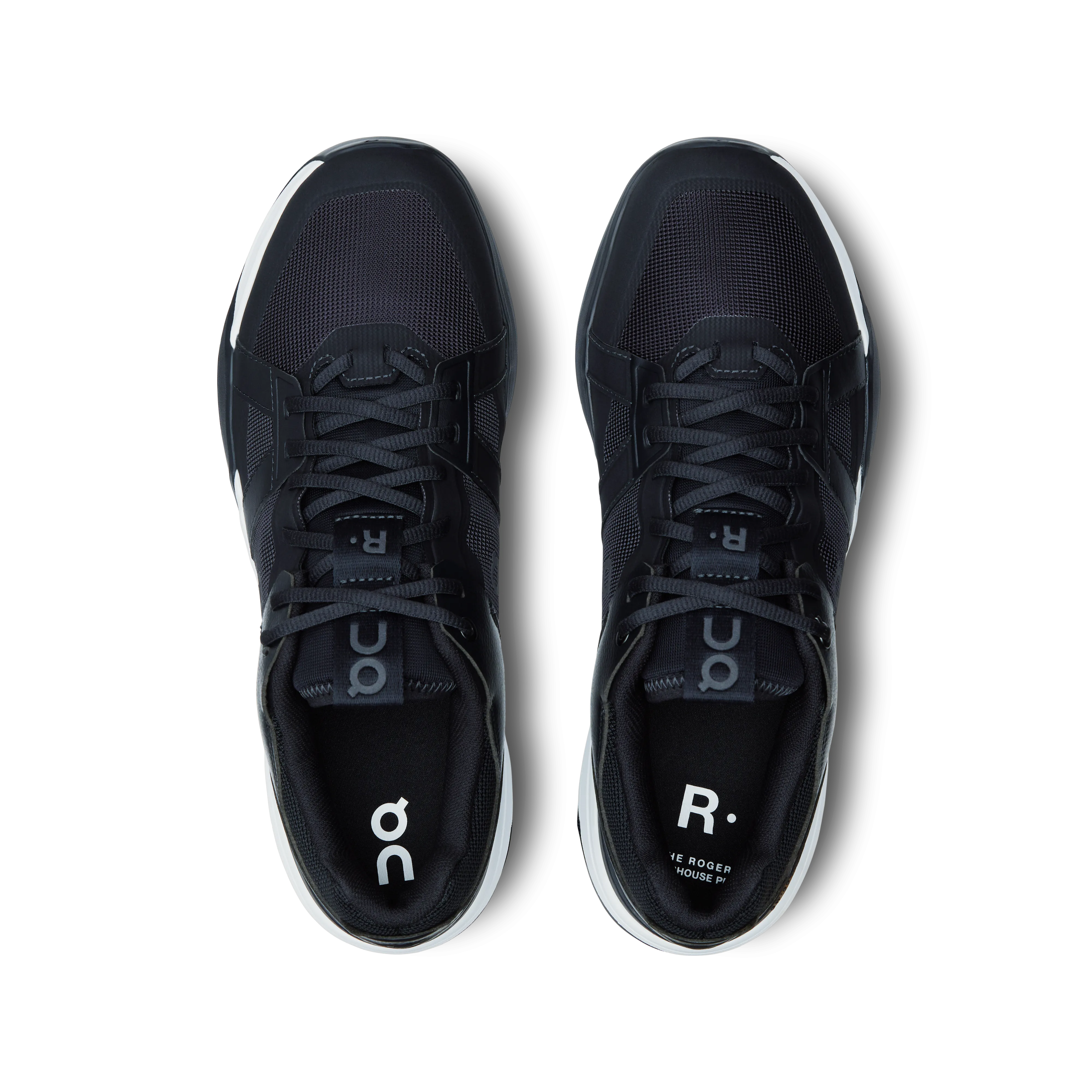 On Running Men's The Roger Clubhouse Pro Shoes - Black / White