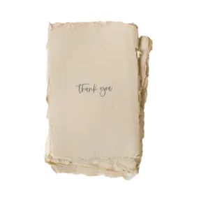 PAPER BARISTAS |Thank You Greeting Card