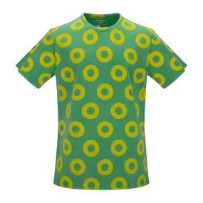 Phish | Acid Wash Tee | Yellow and Green