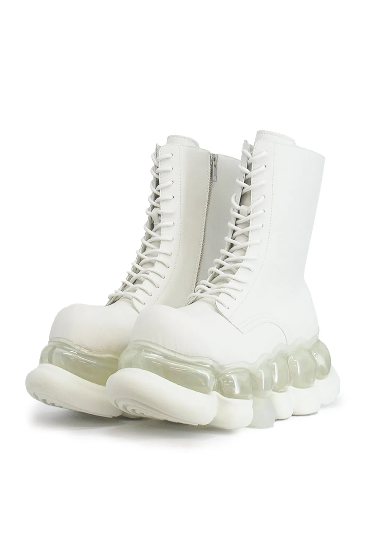 "Jewelry" Ark Boots / White