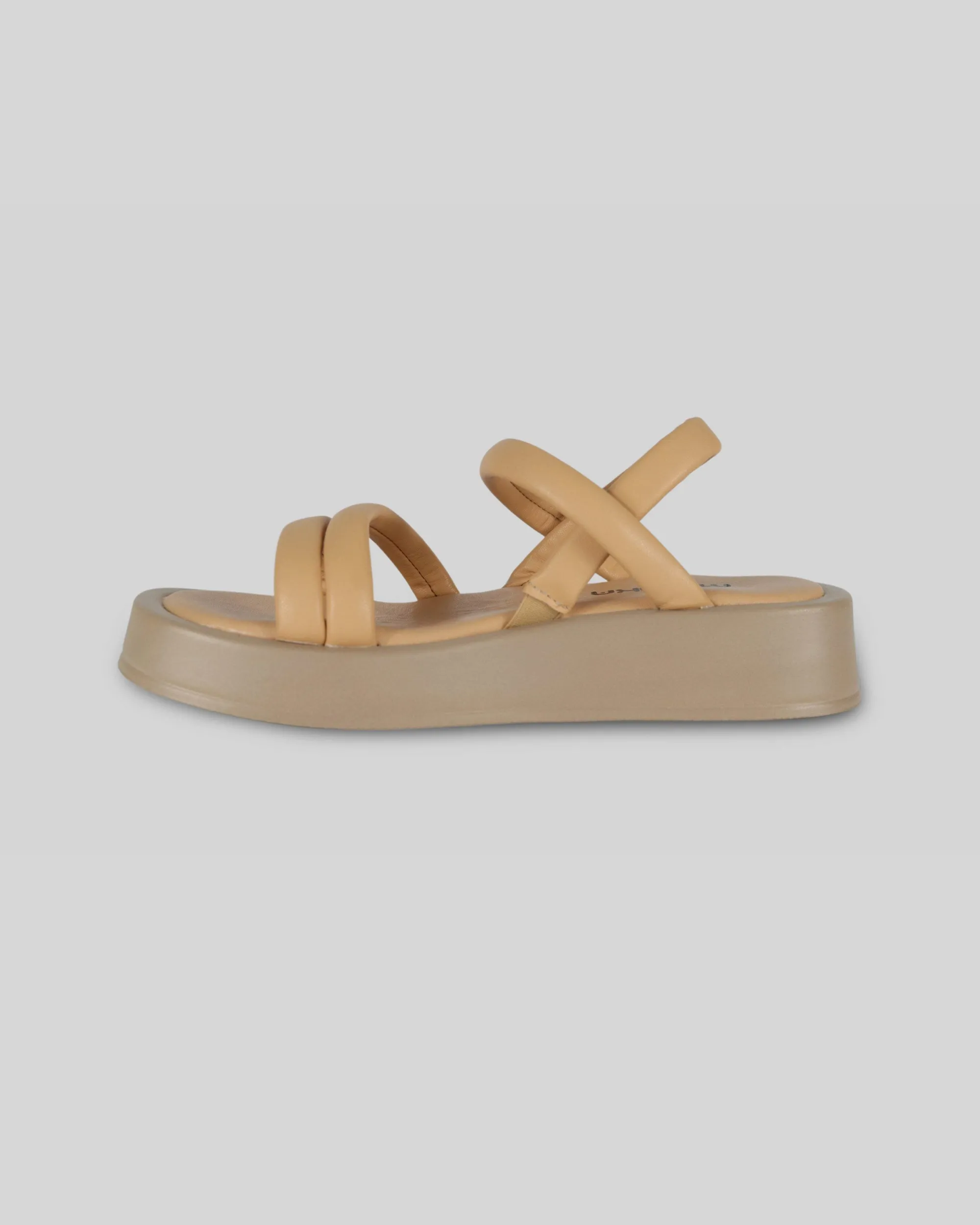 Sandalias Plataforma Nude