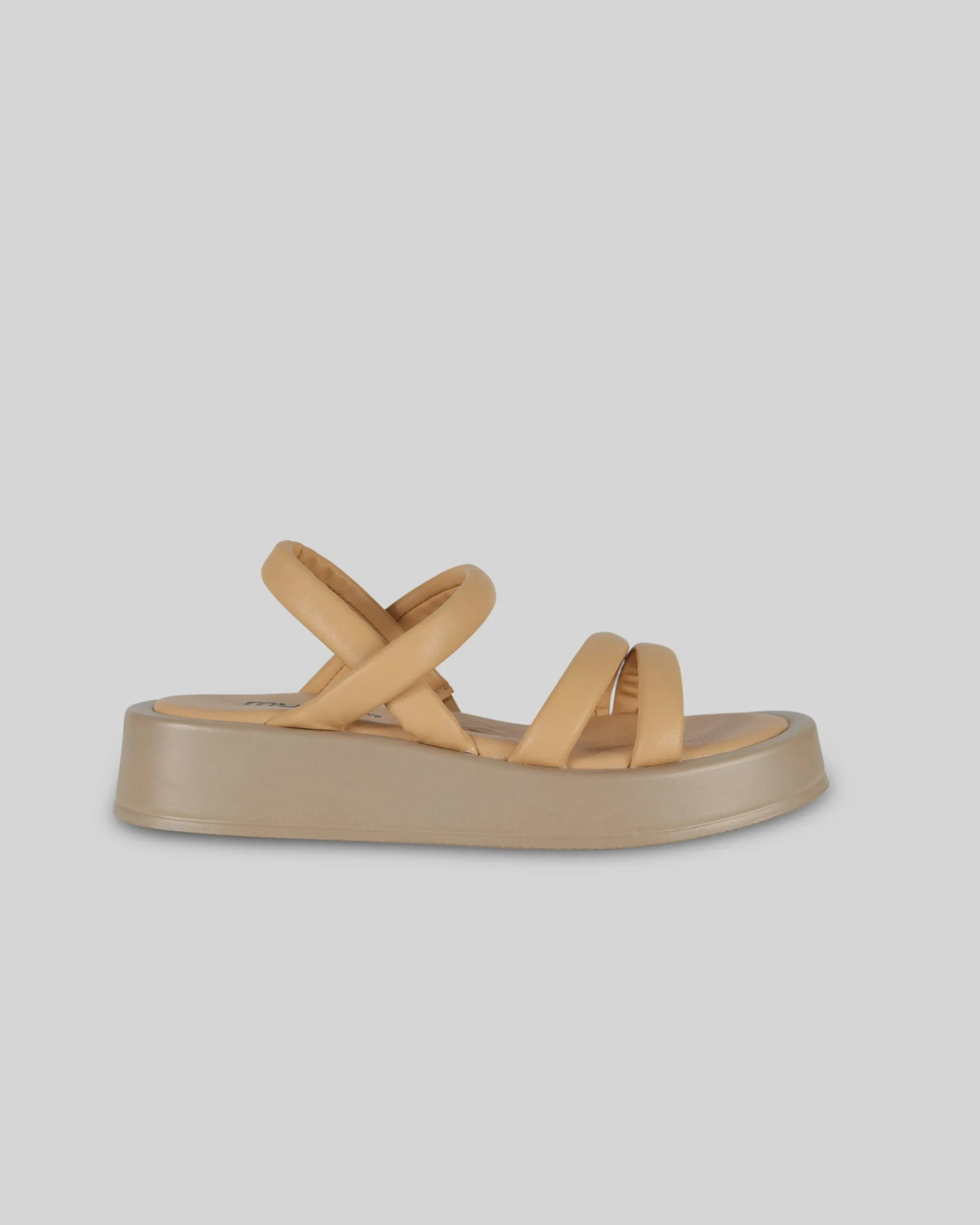 Sandalias Plataforma Nude