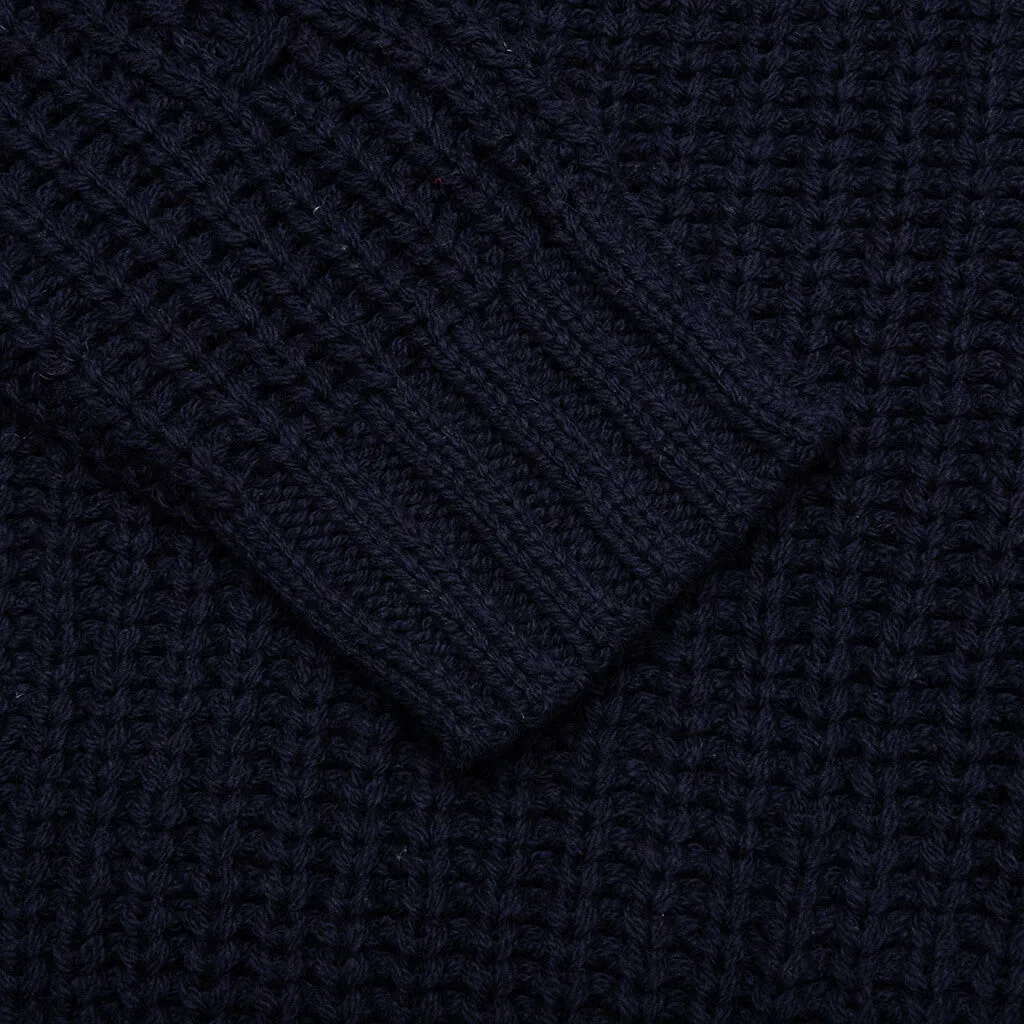 Savage Crewneck Sweater - Navy