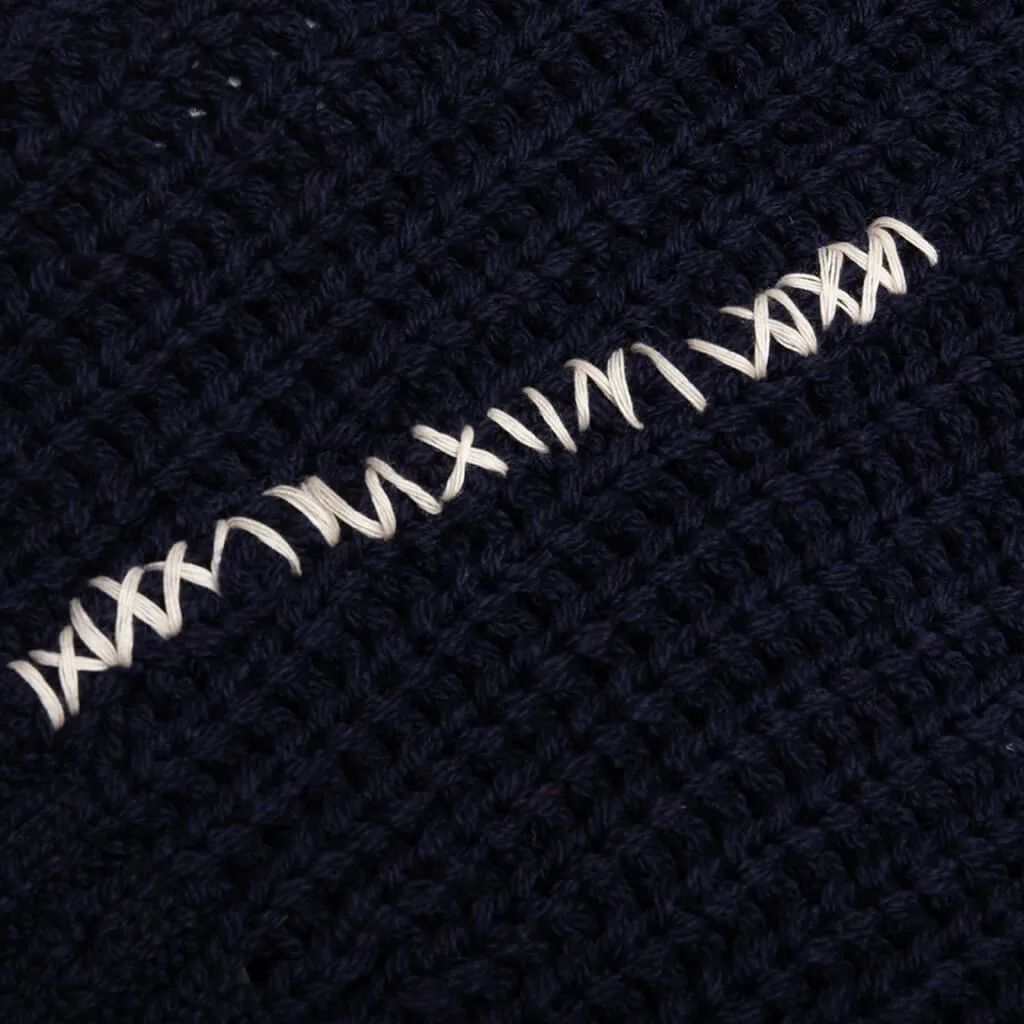 Savage Crewneck Sweater - Navy