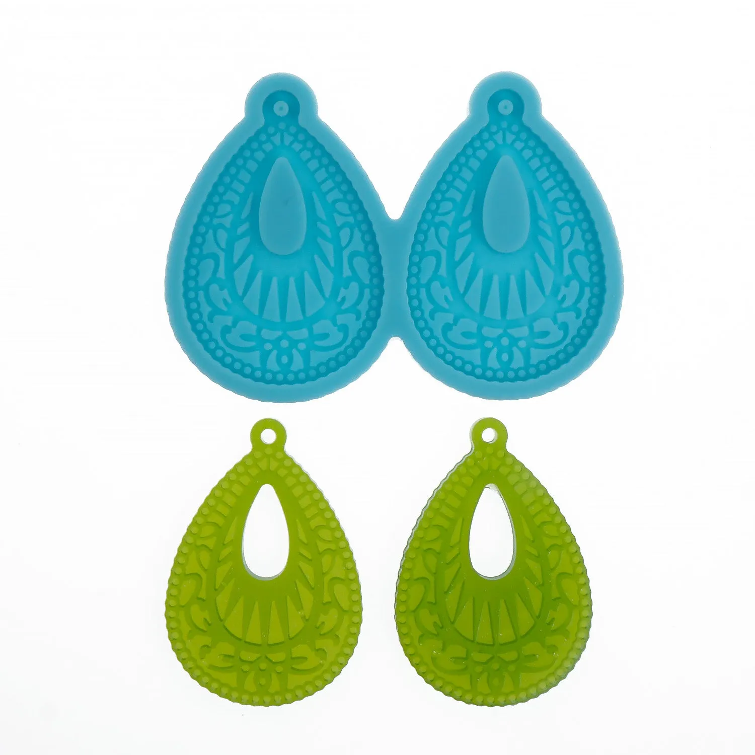 Silicone Teardrop Earring Mold Resin Jewerly Earring Stud DIY Resin Earrings 10369755