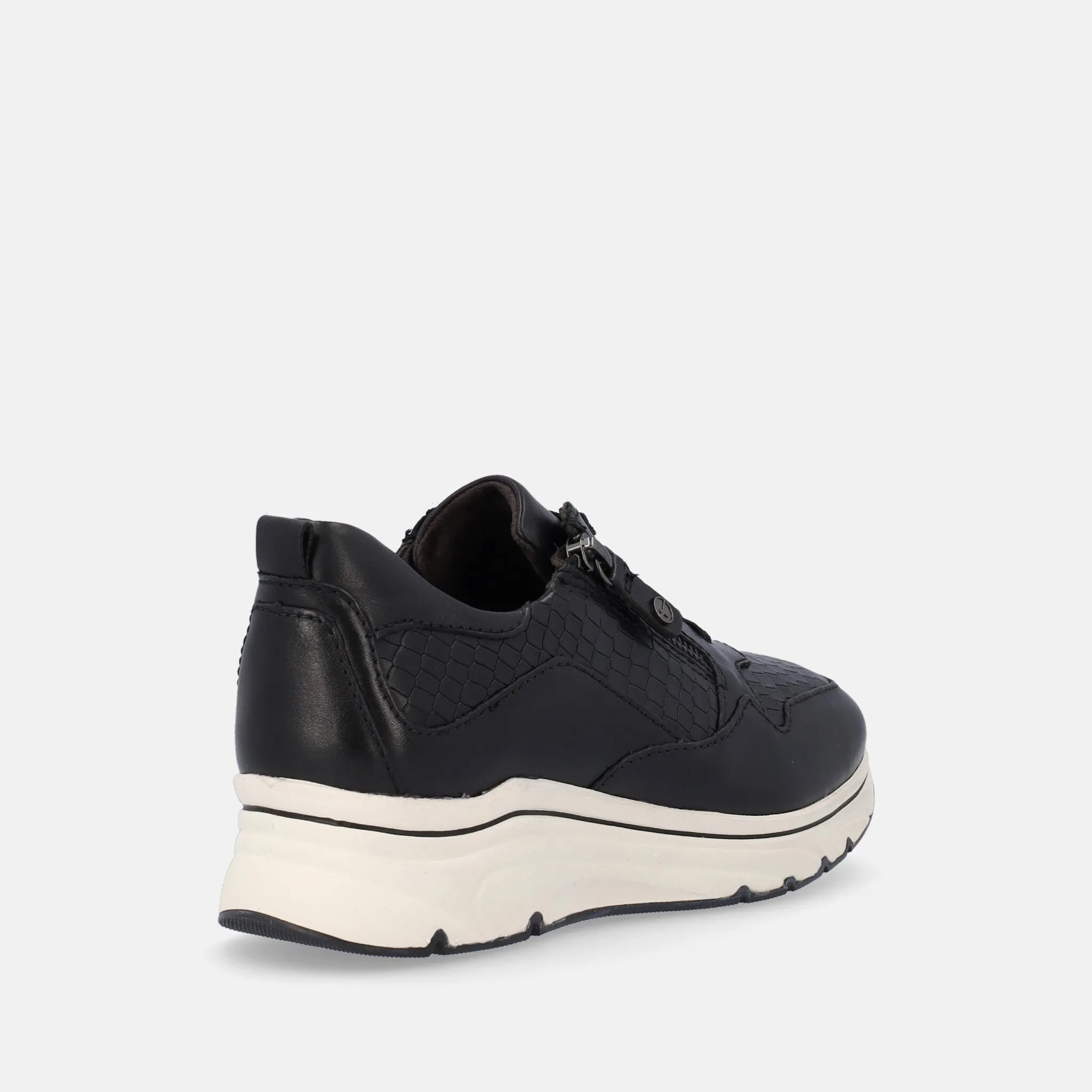 Sneakers con tacco Tamaris in cuoio