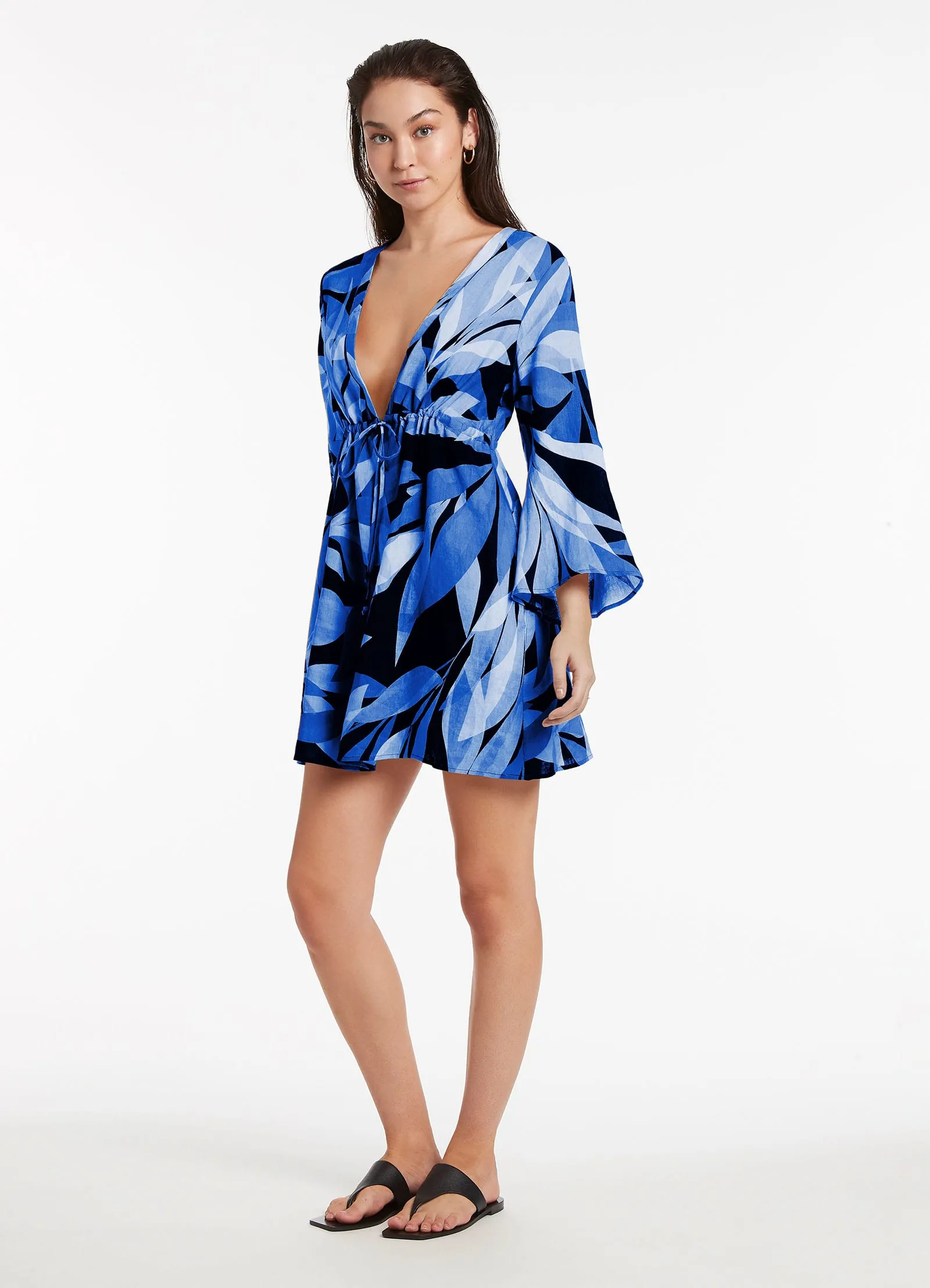 Solari Kaftan - Pacific Blue