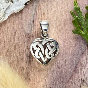 Sterling Silver Celtic Heart Pendant