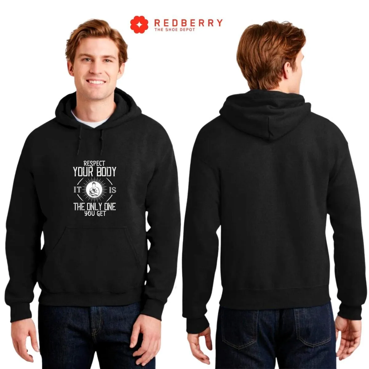 Sudadera Hombre  Hoodie Fitness Gym Ejercicio 021