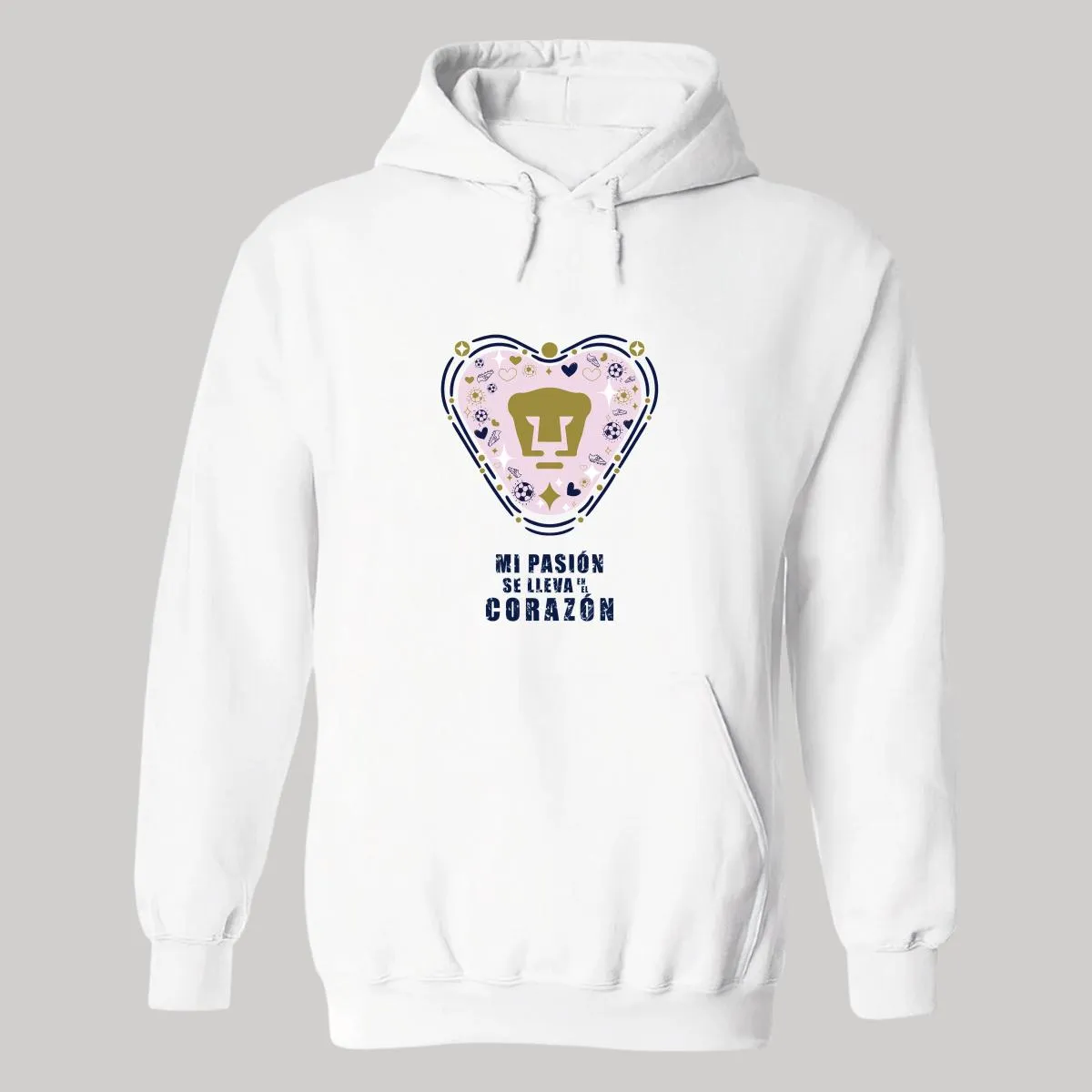 Sudadera para Mujer Hoodie Pumas UNAM Mi pasión